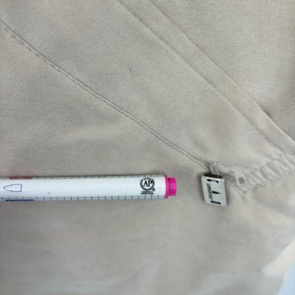 London Fog Women's Beige Mid-Length Jacket Size Small Drawstring Casual Neutral - Picture 6 of 13